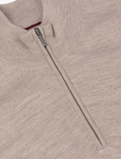 Merino Half Zip Trui