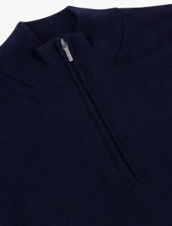 Merino Half Zip Trui