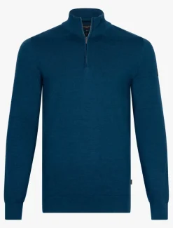 Merino Half Zip Trui