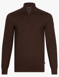 Merino Half Zip Trui