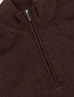 Merino Half Zip Trui