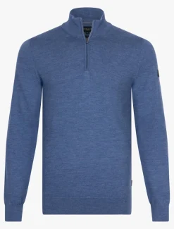 Merino Half Zip Trui