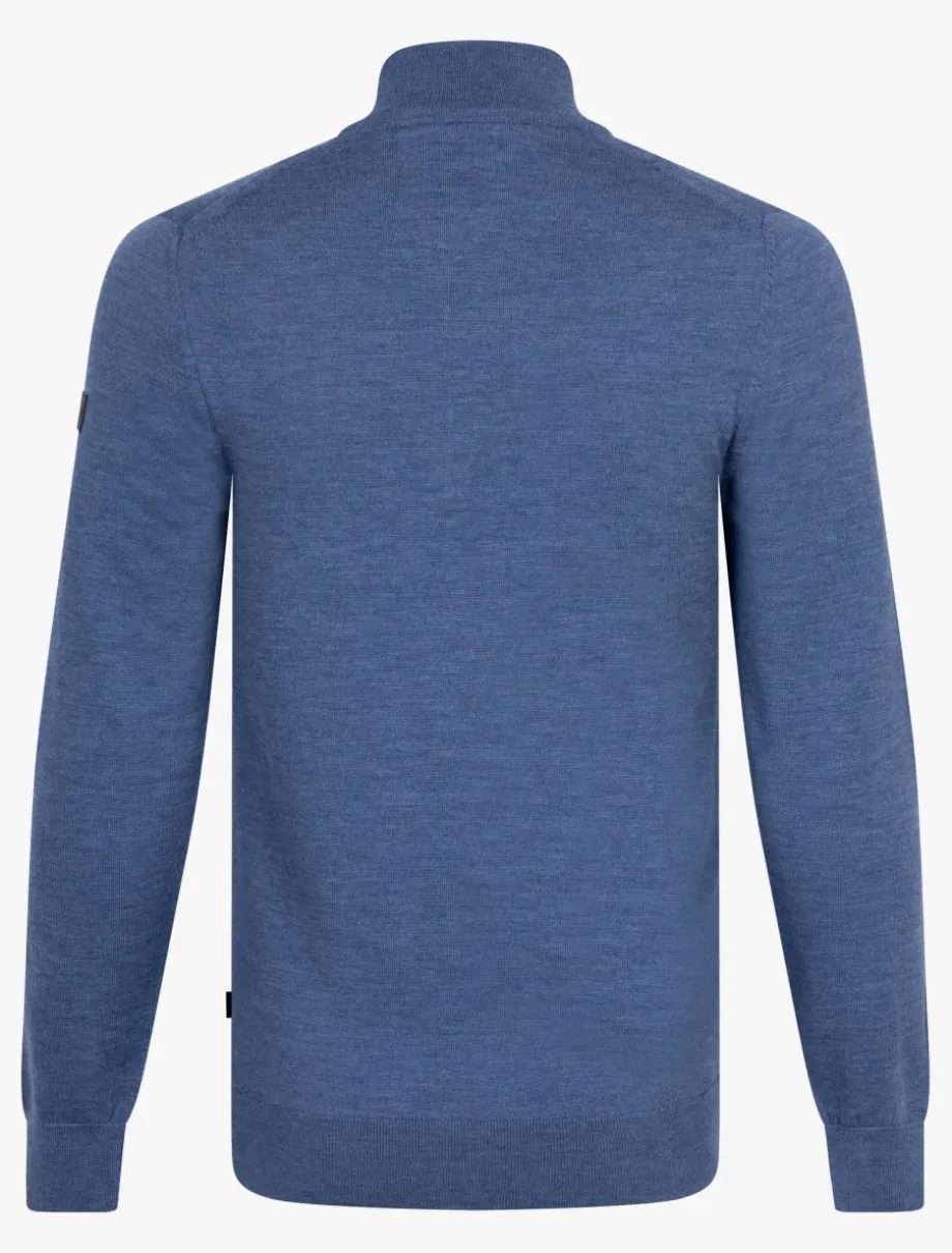 Merino Half Zip Trui