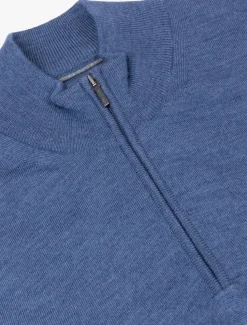 Merino Half Zip Trui